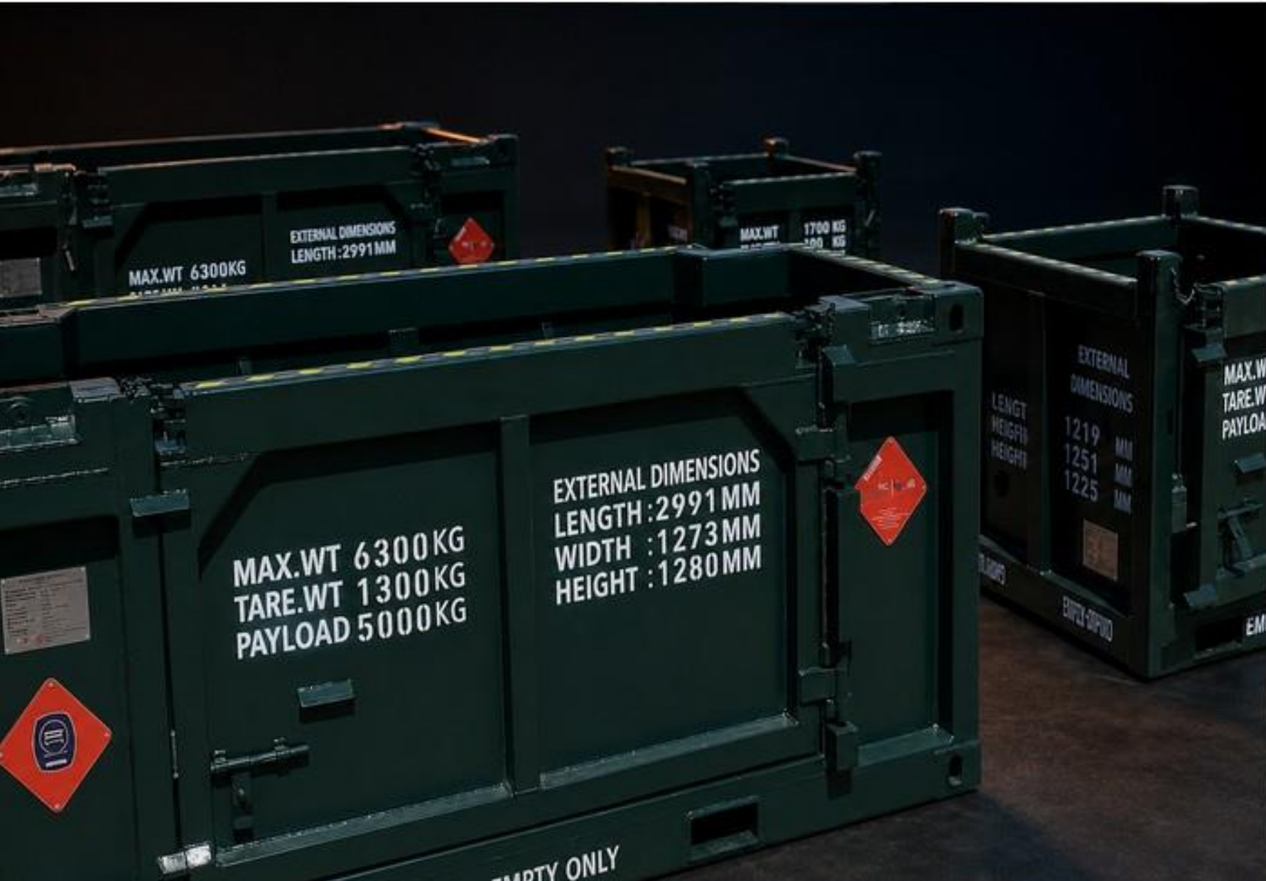 DNV-certified offshore cargo basket manufactured by SETCCO