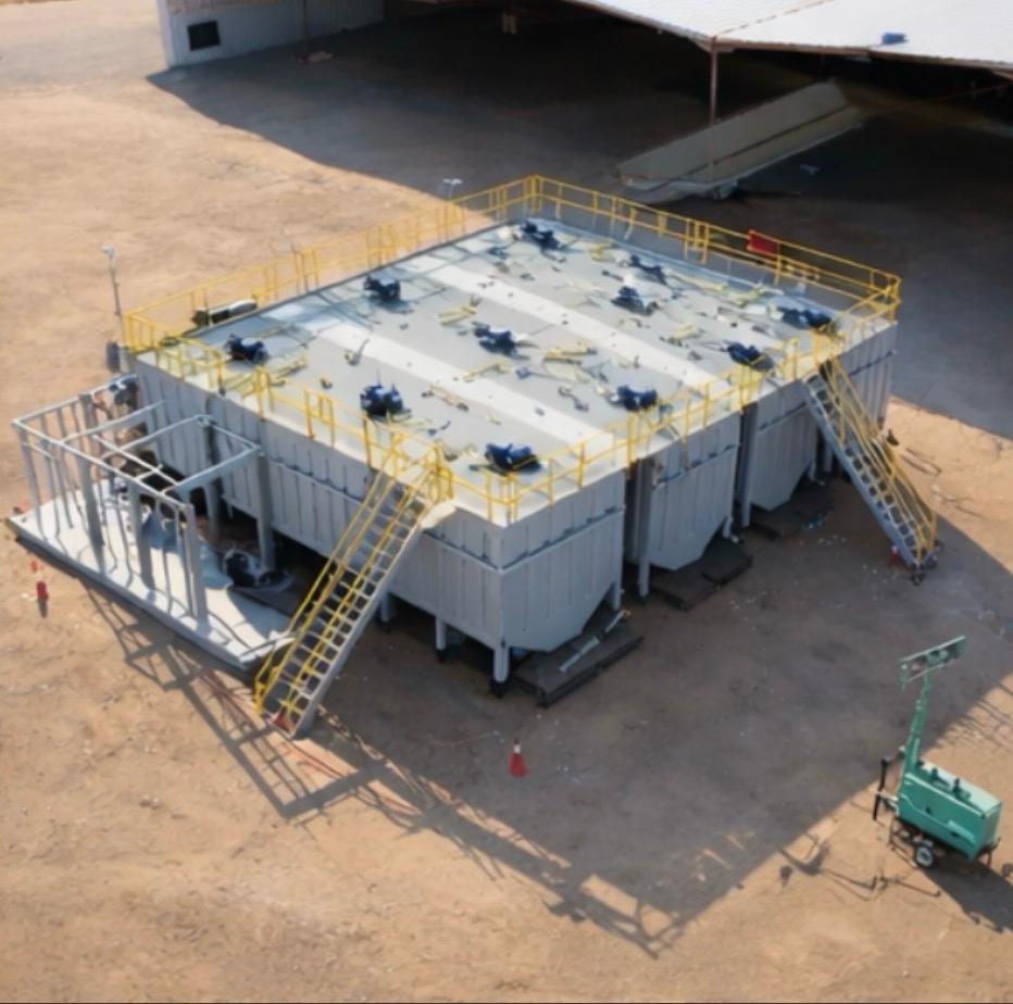 نظام طين 6,000 BBL — ADC — التجميع