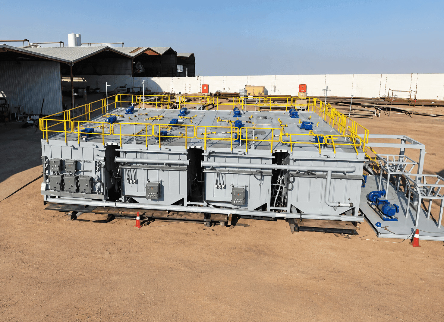 16,000 BBL Mud System — H&P Jafurah